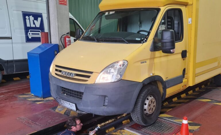  La flota de furgonetas es cada vez más antigua y se encuentra en peor estado: así lo confirma la ITV