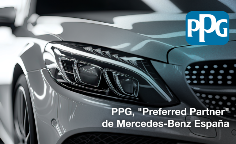  La marca de pintura PPG obtiene la distinción “Preferred Partner” de Mercedes-Benz España